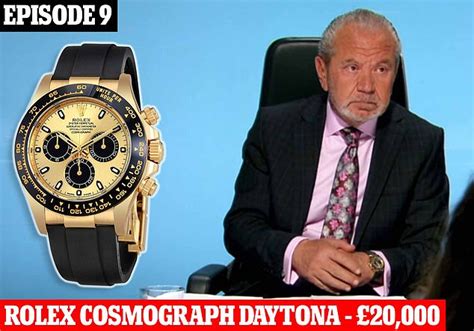 [Identification] What watch is Lord Sugar wearing on 